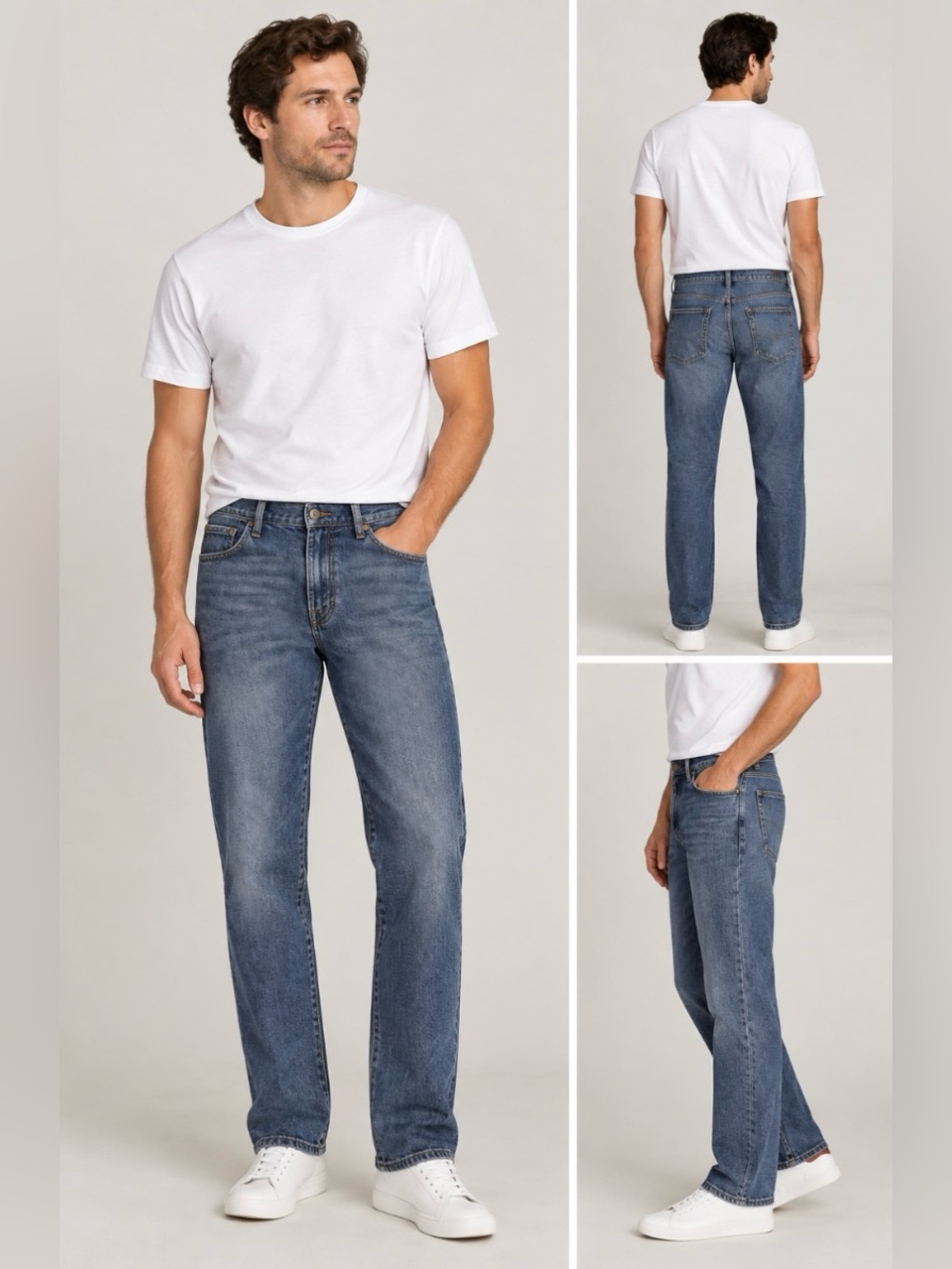 Lucky Brand Men’s 221 Original Straight Leg Jeans - Medium Wash Size 34x32
